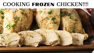 How to Cook Frozen Chicken in the Oven [upl. by Sev]