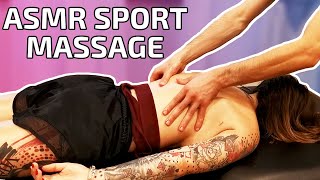 Super Relaxing ASMR Sport Massage [upl. by Florella41]