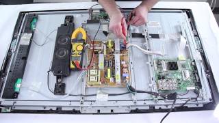 Samsung LCD TV Repair  TV Wont Turn On  How to Replace Power Supply amp Main Board [upl. by Yarased]