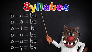 Foufou  Les Syllabes pour les enfants Learn Syllables for kids Serie01 4K [upl. by Emya]