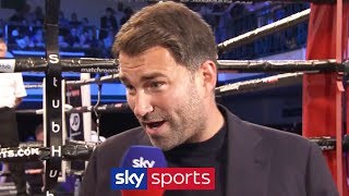 ‘WE WON’T GIVE IN WE WANT THE WILDER DATE’  Eddie Hearn on WhyteRivas the WBC amp Deontay Wilder [upl. by Nonnahc]