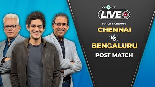 Cricbuzz Live Match 1 Chennai v Bengaluru Postmatch show [upl. by Eyllib]