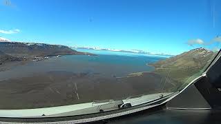 Landing in Longyearbyen LYR ENSB Spitsbergen Norway Svalbard Runway 28 [upl. by Moreta969]