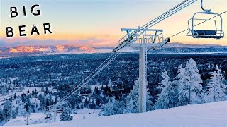 BIG BEAR SKI RESORT Southern Californias Winter Playground [upl. by Langbehn]