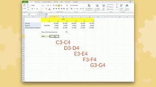 Economia aziendale con Excel  La funzione VAN [upl. by Arfihs141]