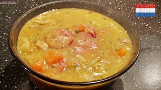 Dutch Peasoup  Erwtensoep Recipe [upl. by Aspa]