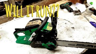 Gardenline Chainsaw Troubleshooting [upl. by Naira]