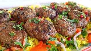 Lamb Kofta Easy Recipe Mediterranean style [upl. by Ykcul419]