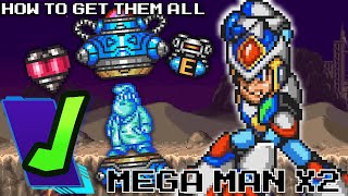 The DEFINITIVE Guide to Mega Man X2 All Items NO Backtracking [upl. by Ahtoelc958]