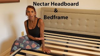 Nectar Headboard Review and Assembly [upl. by Nilya]