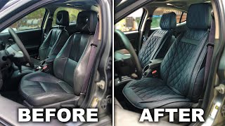 Oasis Auto Leather Car Seat Covers Review [upl. by Glynn]