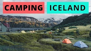 Camping in Iceland  Complete Guide to campsites  MORE [upl. by Issirk]