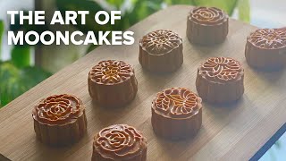 How To Make Mooncakes • Tasty [upl. by Grussing]