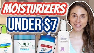 BEST MOISTURIZERS UNDER 7  Dr Dray [upl. by Nilyad155]