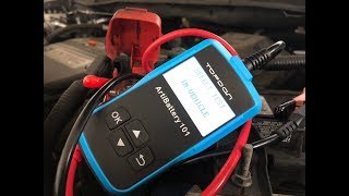 How To Easily Test Car Battery amp Cold Cranking Amps CCA [upl. by Herminia]