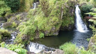 HANAWI FALLS  ROAD TO HANA  MAUI  HAWAII [upl. by Valaria]