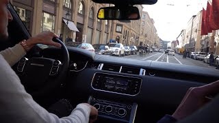 Range Rover SVR Ride  Loud Accelerations amp Tunnel [upl. by Ashbaugh]