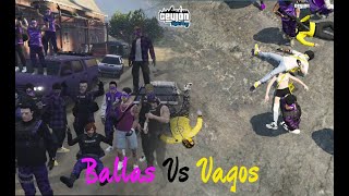 Ballas Vs Vagos Fight Ceylon Rp [upl. by Aretina]