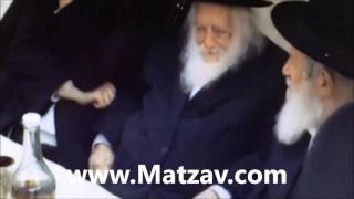 Motty Steinmetz Sings for Rav Chaim Kanievsky [upl. by Ettelrats]