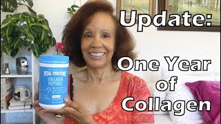 One Year of COLLAGEN Benefits and Results [upl. by Cowey334]