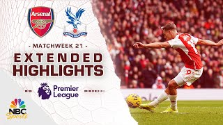 Arsenal v Crystal Palace  PREMIER LEAGUE HIGHLIGHTS  1202024  NBC Sports [upl. by Rabka655]