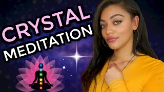 HOW TO MEDITATE WITH CRYSTALS For Beginners  How To Use Crystals amp Crystal Energy [upl. by Haimaj]