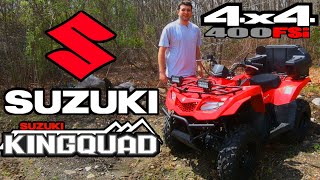 Suzuki KingQuad 400 FSi  Buyers Review [upl. by Rebliw]