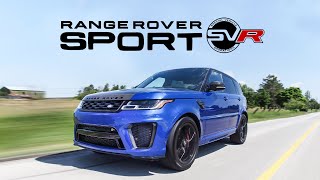 2018 Range Rover Sport SVR Review  The BEST sounding SUV [upl. by Chuch700]