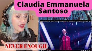 Never Enough  Claudia Emmanuela Santoso  Vocal Performance Coach Reaction amp Analysis [upl. by Castara655]