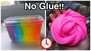 New Ways How To Make No Glue Slime Under 5 Minutes [upl. by Dona]