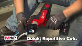 Milwaukee® M12™ 600 MCM Cable Cutter Kit [upl. by Castra]