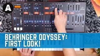 Behringer Odyssey First Look [upl. by Heti]