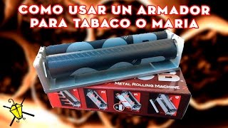 como armar liar con Armador tabaco OCB  Rockeria El Farolito [upl. by Thomajan]