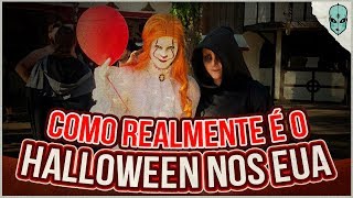 COMO É O HALLOWEEN NOS ESTADOS UNIDOS [upl. by Raymond]