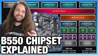 AMD Chipset Differences B550 Specs Explained vs X570 B450 amp Zen 3 Support 2020 [upl. by Hollerman577]