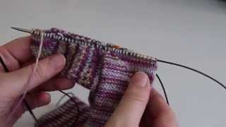 How To work a gusset heel [upl. by Niki]