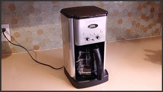 Cuisinart Coffee Maker Self Clean Feature [upl. by Anastasia675]