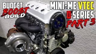 Honda VTEC Engine Assembly  D15D16 MiniMe  Part 3 [upl. by Tarkany]