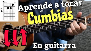 Cumbia en Guitarra Tutorial [upl. by Enelcaj]