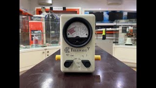 Wattmeter TELEWAVE 44L1 [upl. by Rimahs]