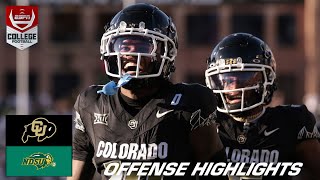 OFFENSIVE HIGHLIGHTS from Travis Hunters 3TD performance vs North Dakota State  ESPN CFB [upl. by Gnas120]