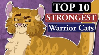 Top 10 STRONGEST Warrior Cats Characters [upl. by Lednar]