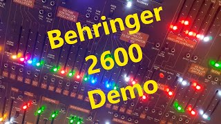 Behringer 2600 Demo [upl. by Dylane]