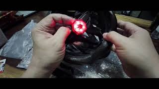 Cairbull helmet changing rear led battery Helm Cairbull ganti batere lampu [upl. by Anirrehs344]