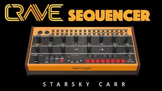 Behringer CRAVE Sequencer Walkthrough Demo and Tutorial [upl. by Shena]