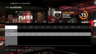 HOW TO ASSIGN A CREATED PLAYER TO A TEAM IN NBA 2K20 [upl. by Jordan33]