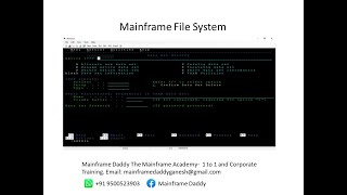 Mainframe File System [upl. by Straub323]