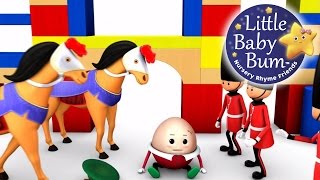 Humpty Dumpty  Part 1  Nursery Rhymes  By LittleBabyBum  ABCs and 123s [upl. by Karas111]