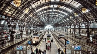 A Walk Around The Milan Central Rail Station  Milano Centrale [upl. by Icnarf306]