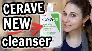 CeraVe NEW hydrating CREAM TO FOAM CLEANSER vs CeraVe Foaming amp CeraVe Hydrating Cleanser Dr Dray [upl. by Karlis]